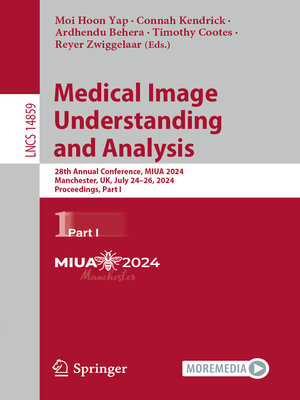 cover image of Medical Image Understanding and Analysis